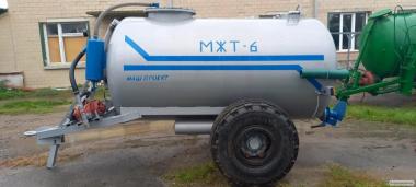МЖТ-6 Машина, бочка для внесения жидкого навоза, жидких органических 
